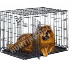 Клетка для собак Dogland №4 с пластиковым поддоном 2 двери 92×56×67см